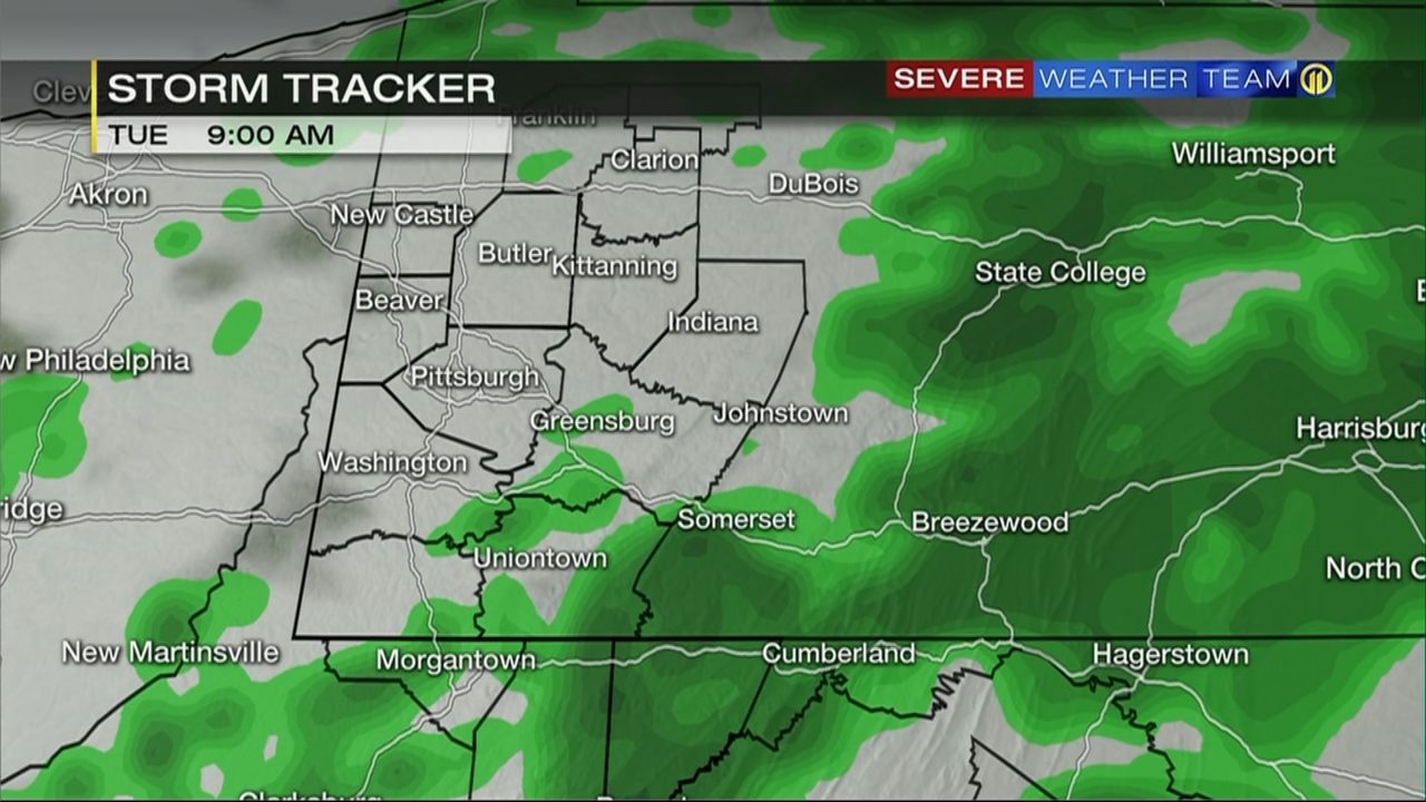 storm tracker hour by hour timing of showers storms moving through